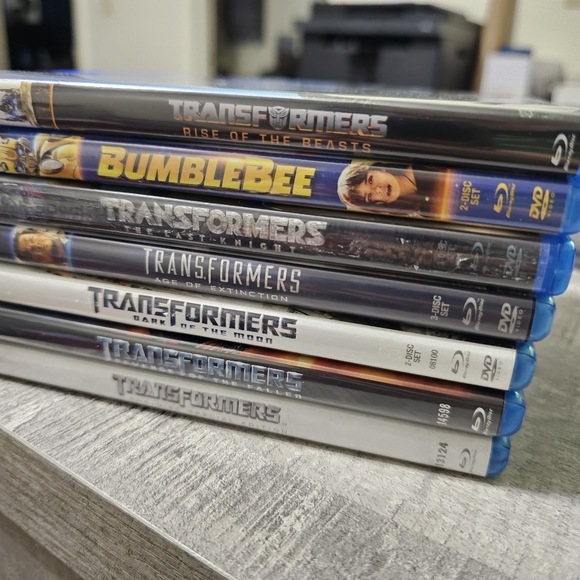 Transformers Live Action Movie Collection 7 Piece Set All BLU RAY - Picture 1 of 4